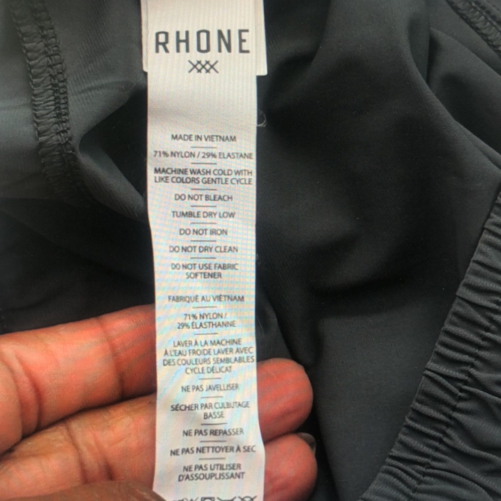 Black Athletic Drawstring Shorts - image 4